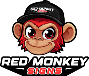 Red Monkey Signs Logo